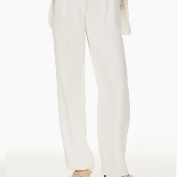 Aritzia Effortless Pants Light Birch - Picture 2 of 4